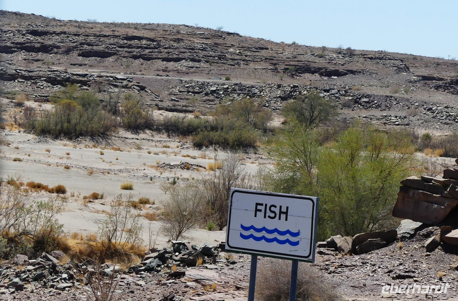 Namibia - trockener Fish River