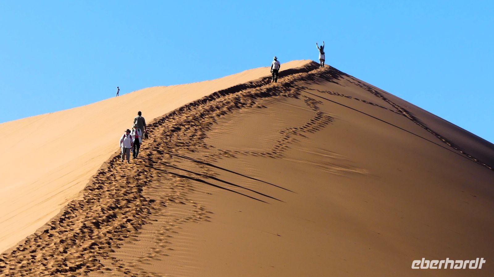 Namibia - Dünenbesteigung