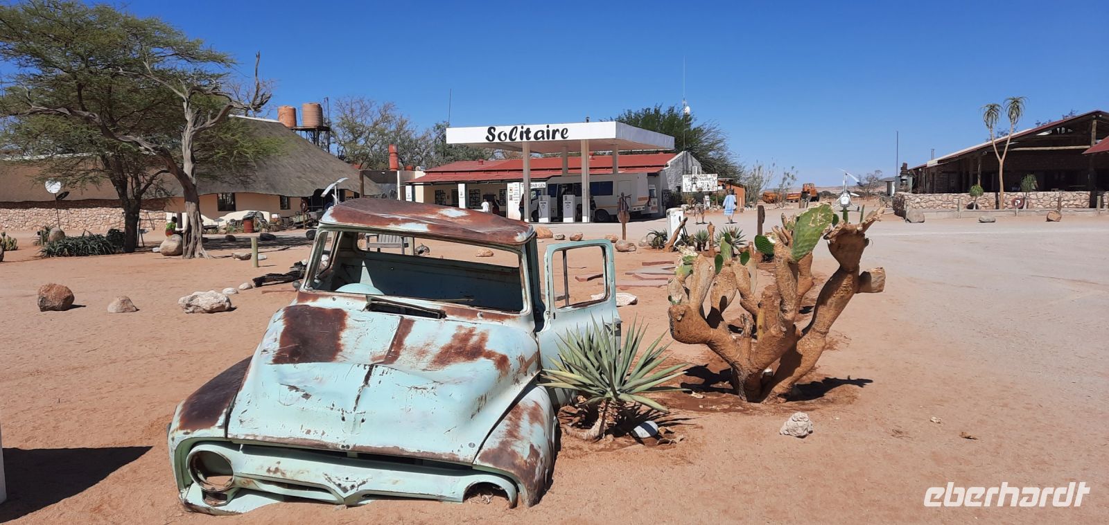 Namibia - Boxenstopp in Solitaire