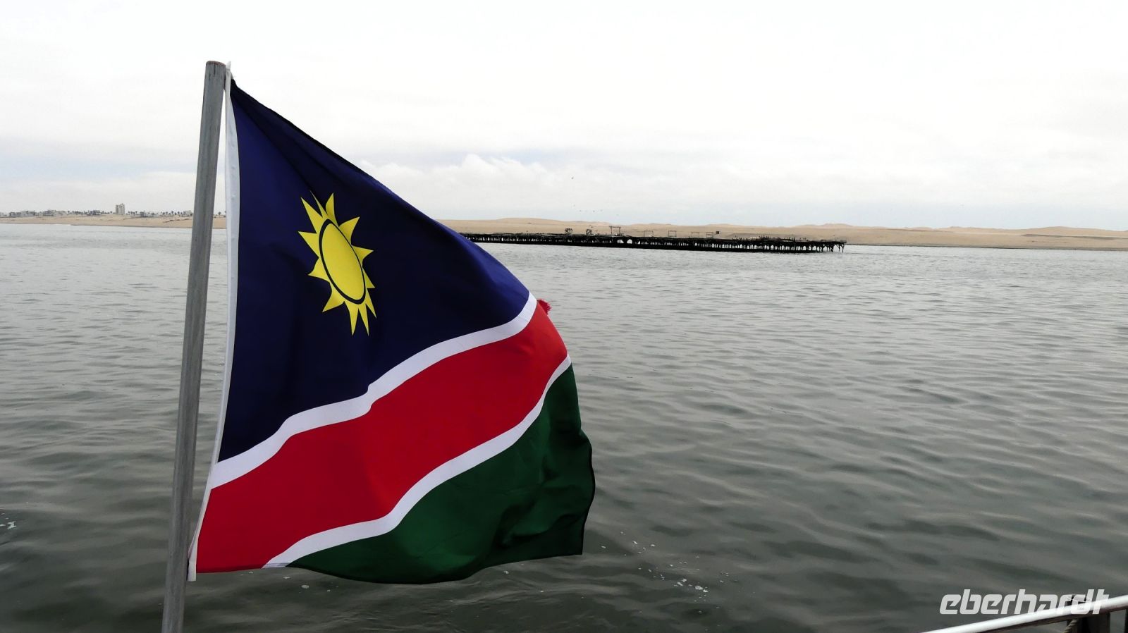 Namibia - Bootsfahrt in der Lagune von Walvis Bay 
