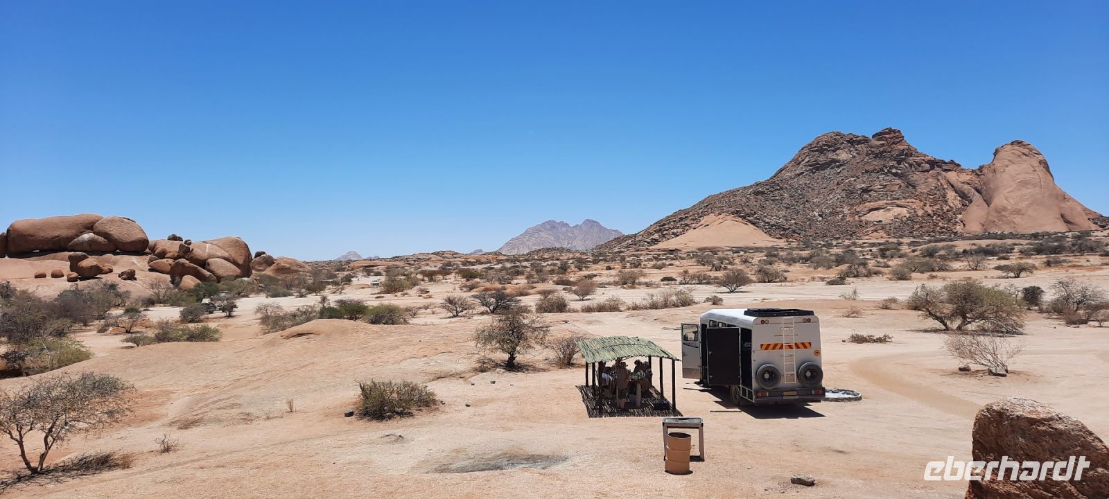 Namibia - Picknick an der Spitzkoppe