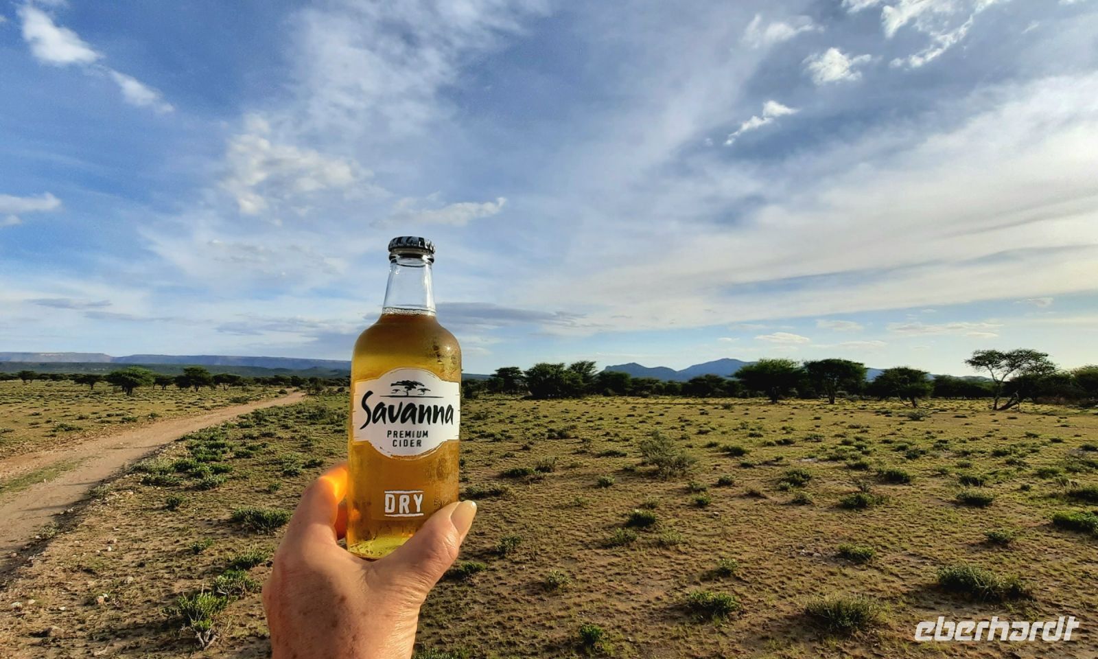 Namibia - Nature Drive am Mount Etjo - Sundowner Time