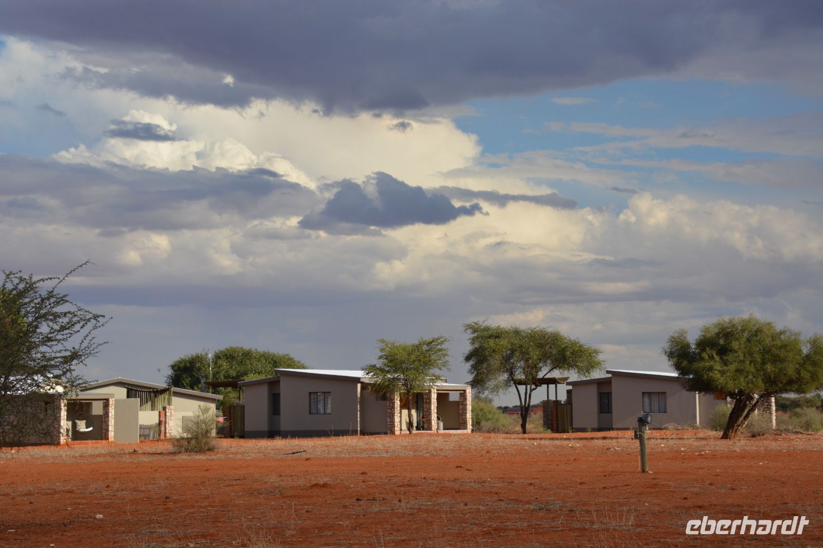 Abendstimmung in der Kalahari Anib Lodge