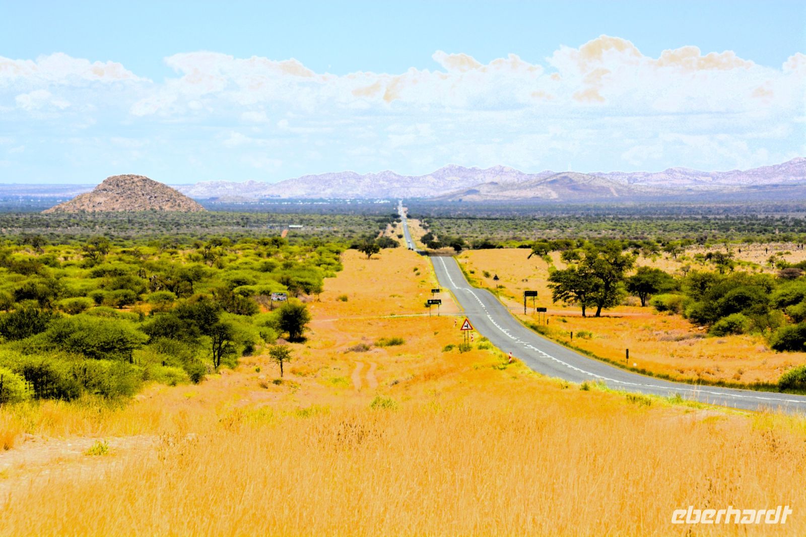 Fahrt in Richtung Fish River Canyon