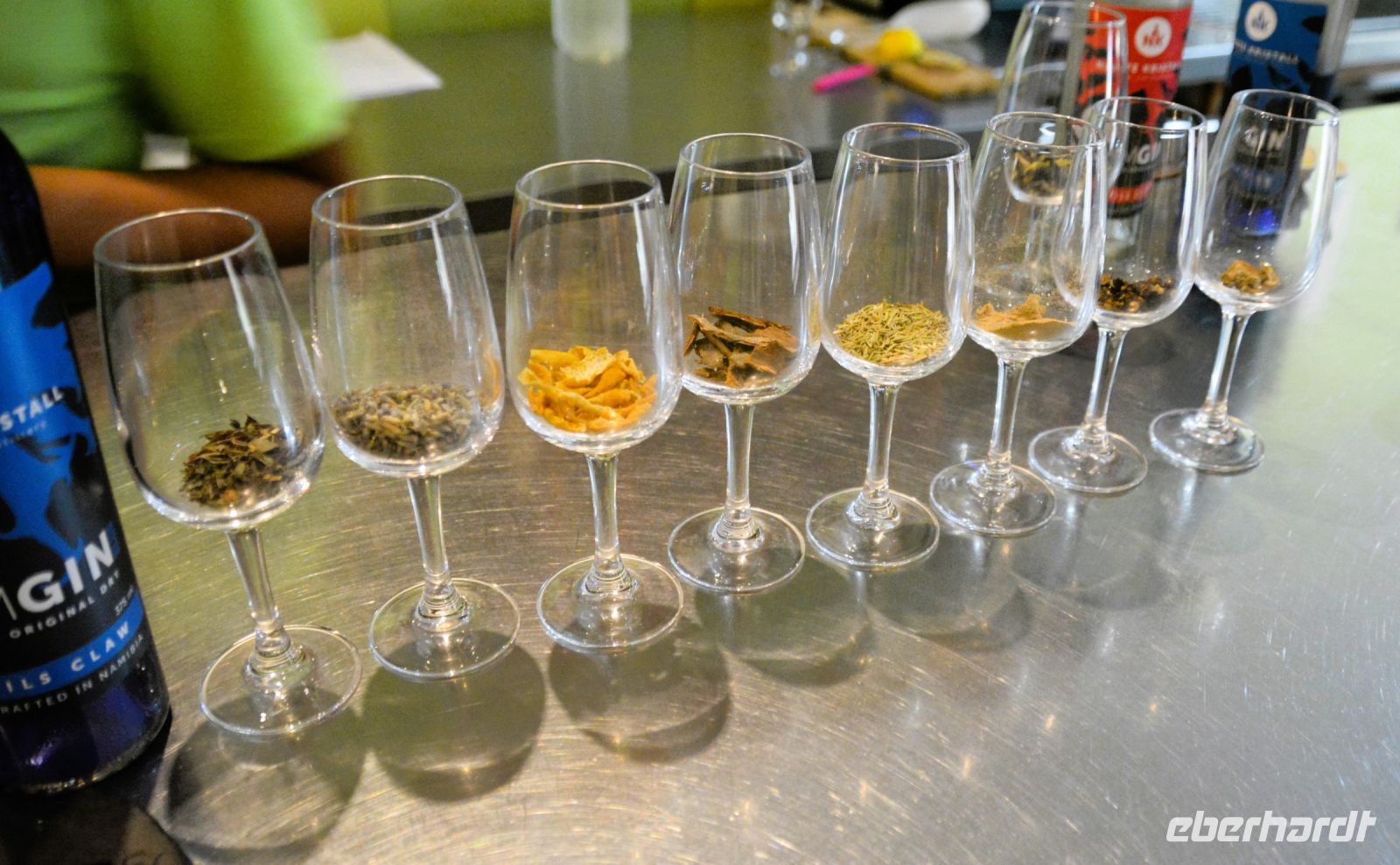 Gin Verkostung bei Naute Kristall