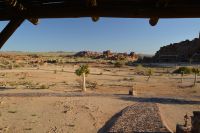 Blick vom Balkon des Bungalows im Canyon Village