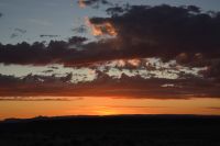 Wolkendramatik an der Canyon Lodge