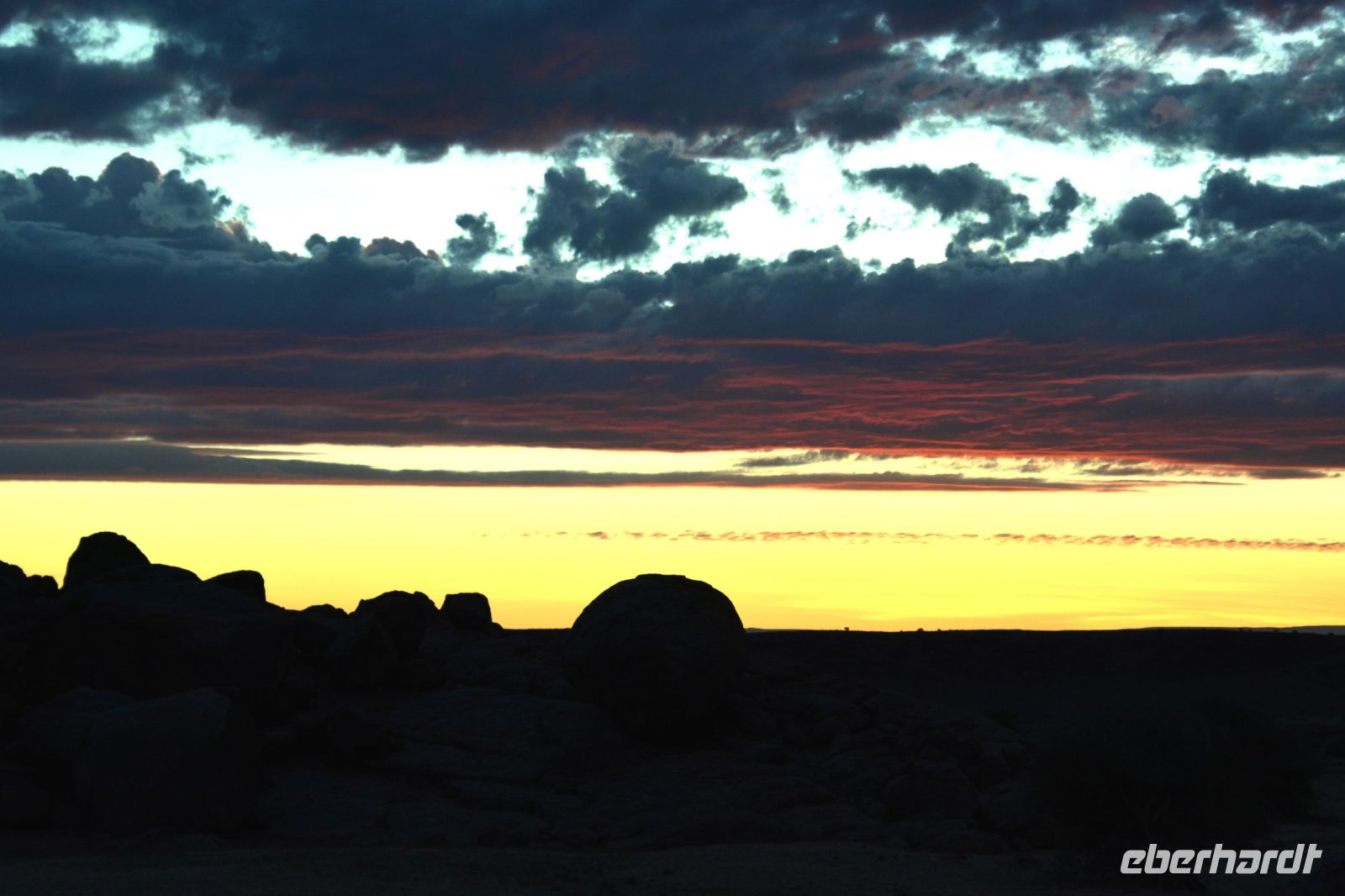 Farbenspiel am Abendhimmmel