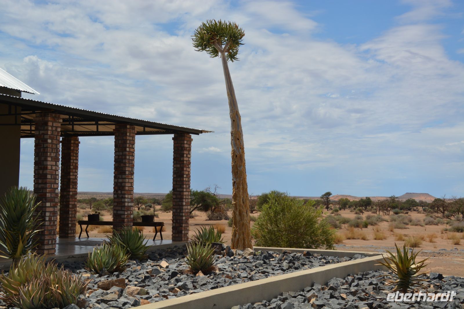 in der Alte Kalkofen Lodge zum Mittagessen