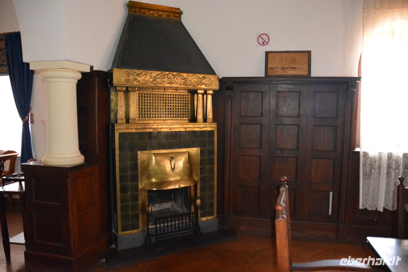 gemütlicher Kamin in Duwisib