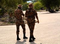 Wildhüter im Etosha-Nationalpark