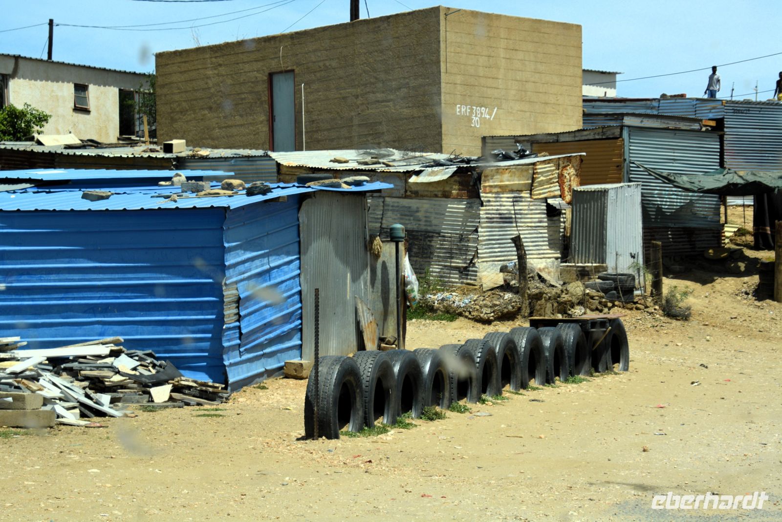man hat für alles Verwendung - Zaun einmal anders (Windhoek)