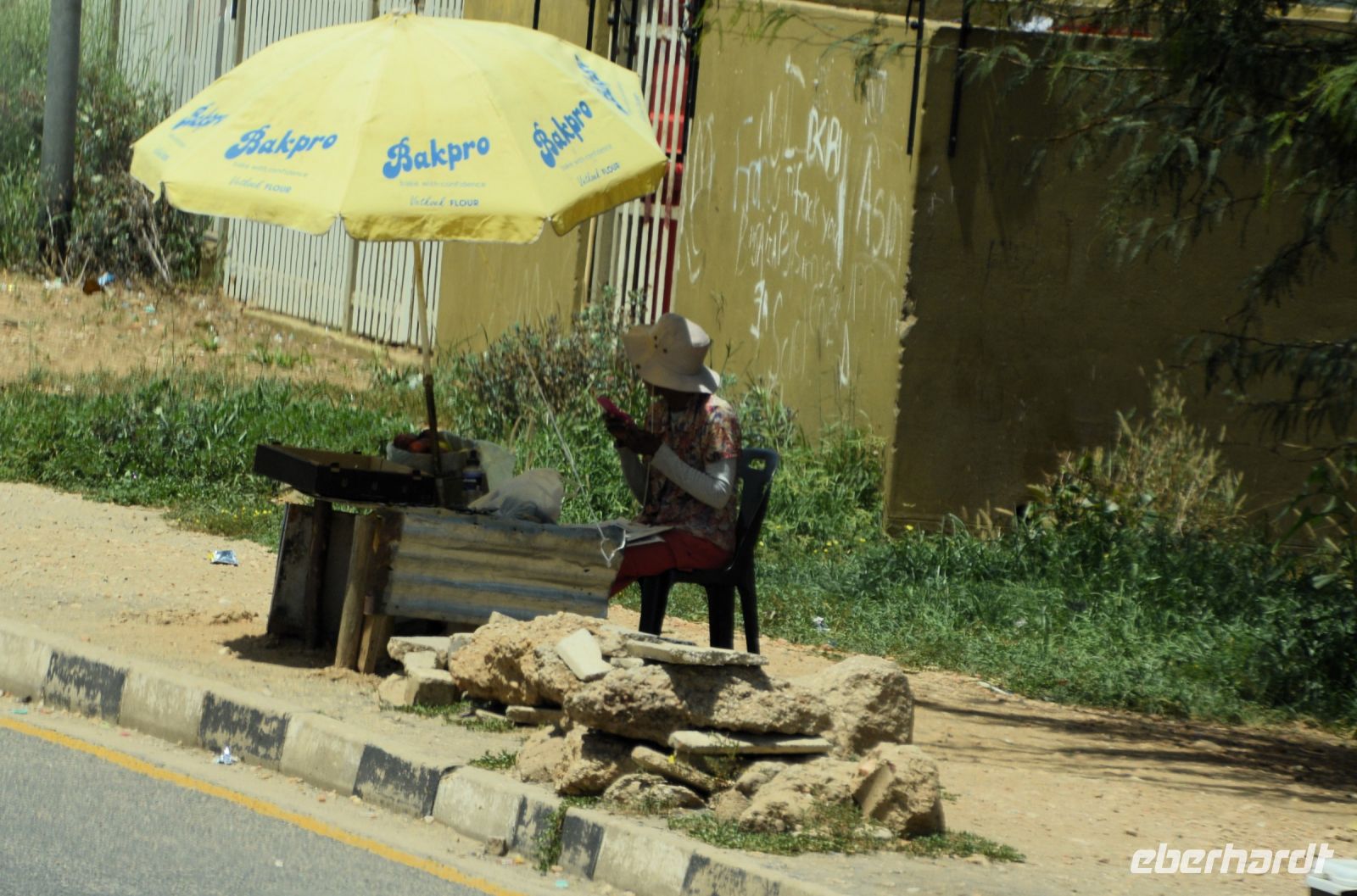 Verkauf am Straßenrand in Katutura (Windhoek)