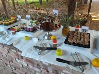 Nachspeisenbuffet im Taleni-Etosha-Village