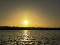 St. Lucia: Sonnenuntergang am Lake St. Lucia