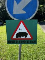 St. Lucia: Straßenschild in St. Lucia