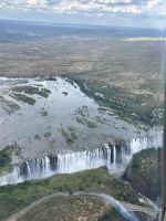 Vic Falls: Helikopterflug über die Victoria Wasserfälle