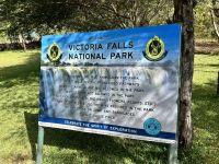 Vic Falls:  Victoria Wasserfälle