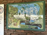 Vic Falls:  Victoria Wasserfälle Infotafel