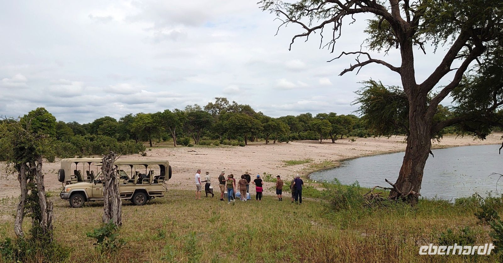 149 Unser Picknickplatz am Horseshoe Waterhole