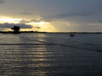 218 Rückfahrt in den Sonnenuntergang