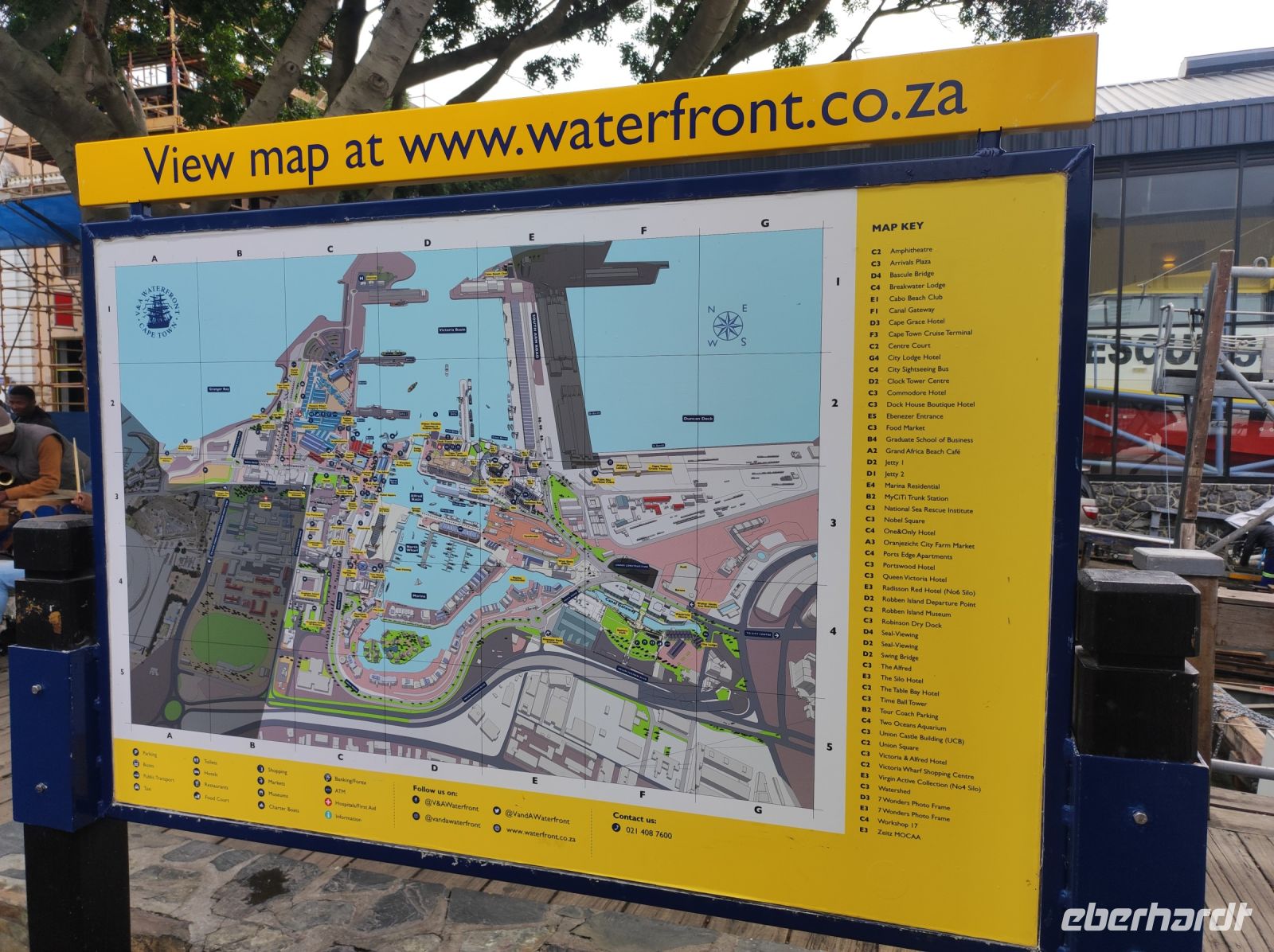 Waterfront in Kapstadt, Südafrika