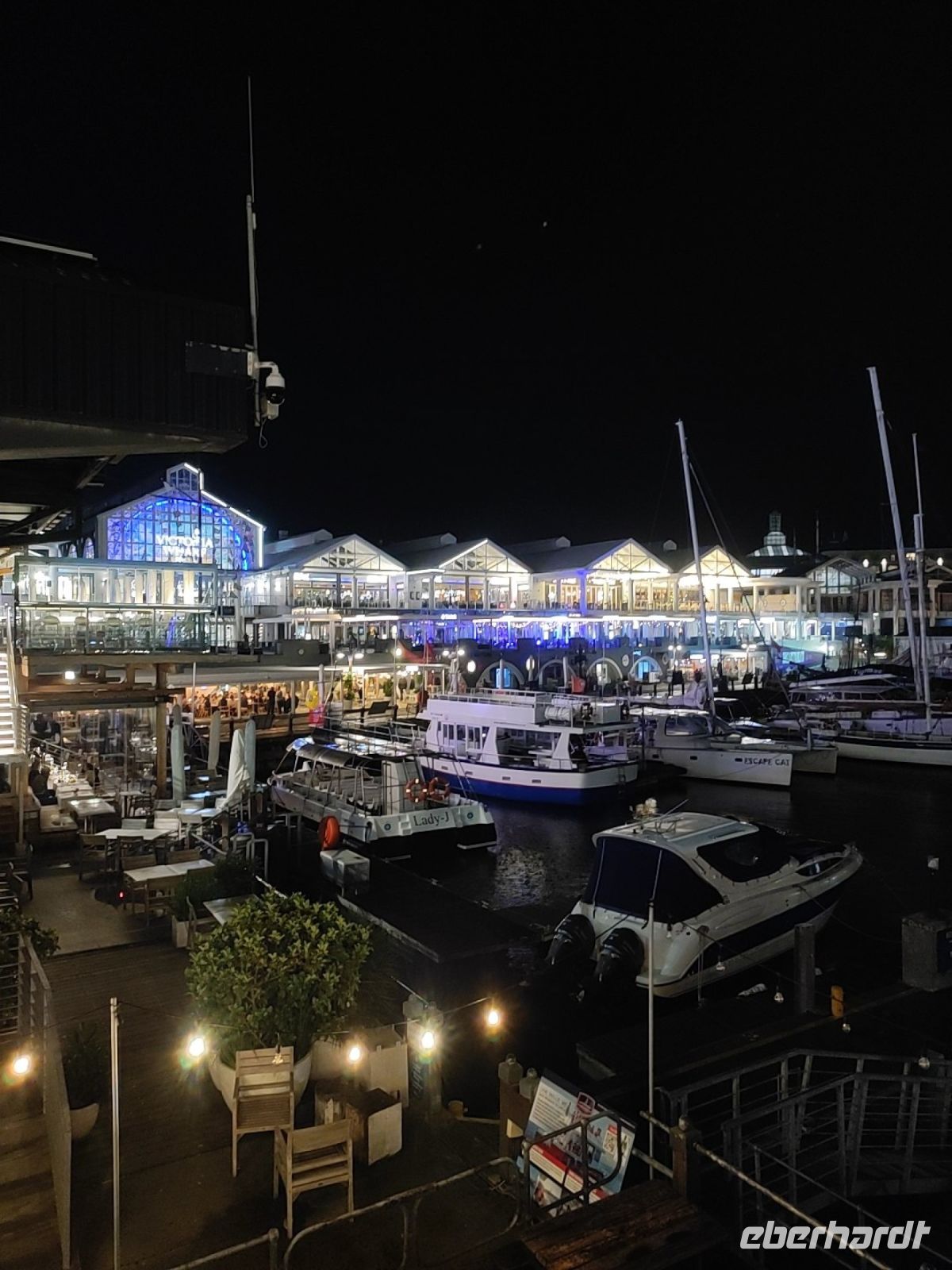 Waterfront bei Nacht - Kapstadt (Südafrika)