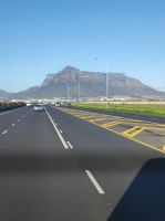 Der Tafelberg ohne Wolken - Kapstadt (Südafrika)
