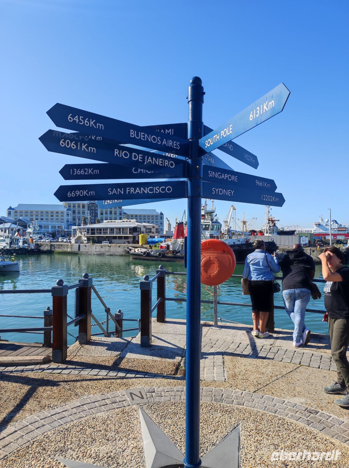 Bummel an der Waterfront in Kapstadt (Südafrika)