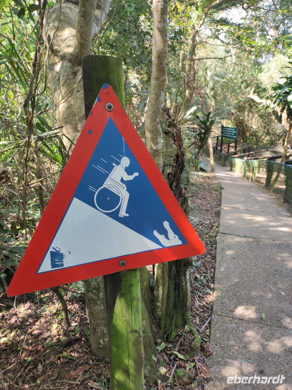 Krokodilfarm in St. Lucia - Südafrika