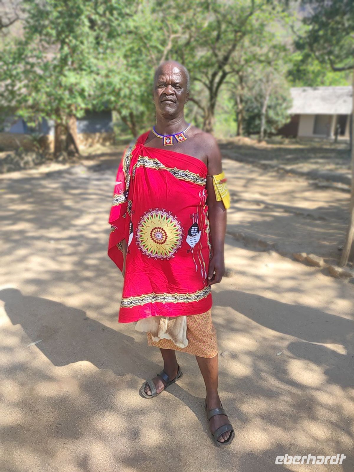 Typische Swazi Kleidung