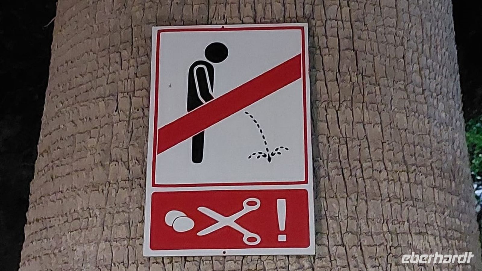 Namibia - Warnschilder