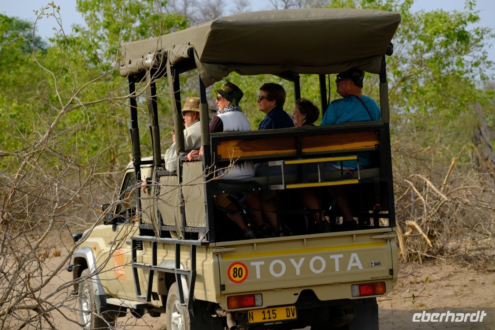 Namibia - Pirschfahrt im Buffalo Park