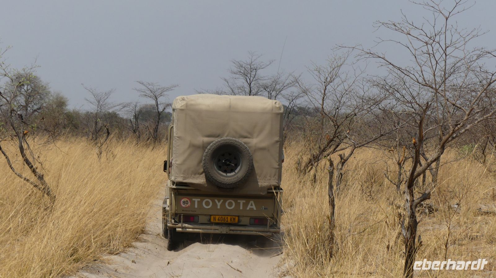 Namibia - Pirschfahrt im Bwabwata Nationalpark