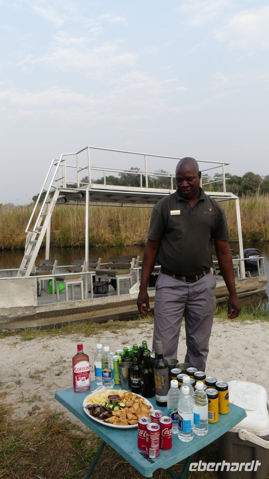 Namibia - Namushasha Lodge am Kwando - Landgang