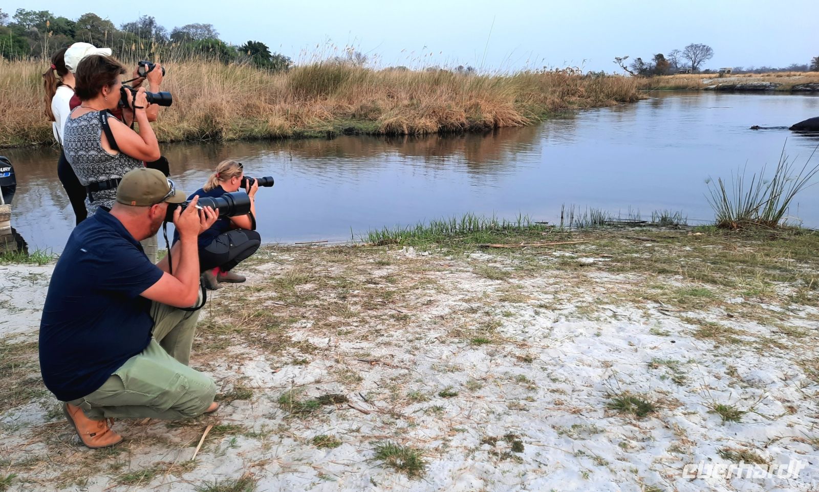 Namibia - Namushasha Lodge am Kwando - Landgang