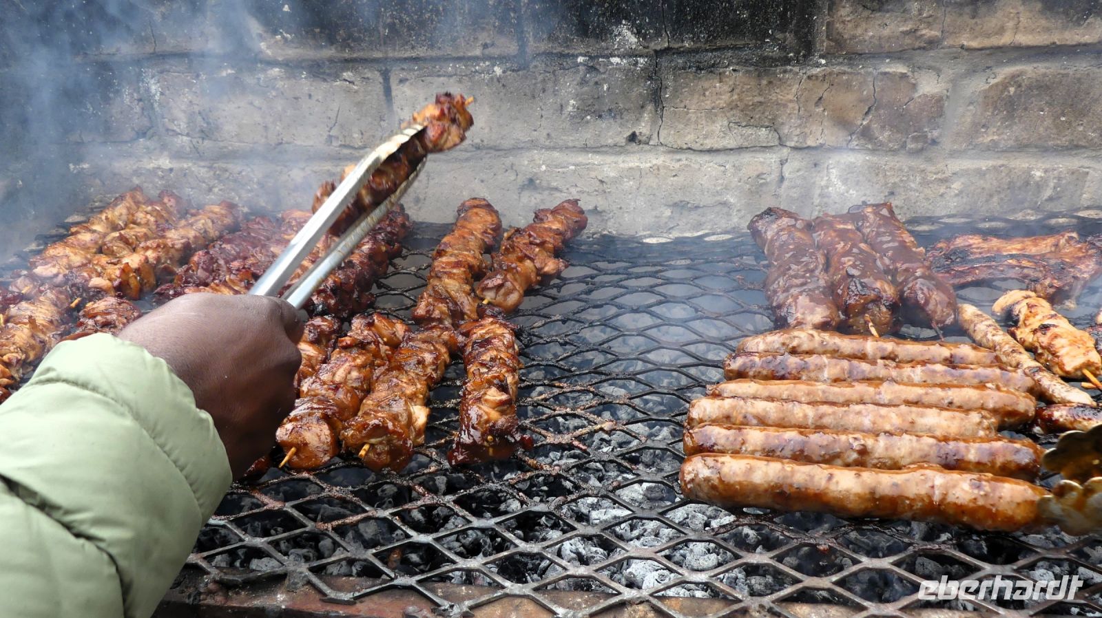 Südafrika - Pirschfahrt im Addo Elephant Park - Pavian Spiess & Boerewors