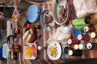 Namibia - Picknick unterwegs