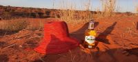 Namibia - Sundowner in der Kalahari
