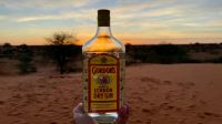 Namibia - Sundowner in der Kalahari