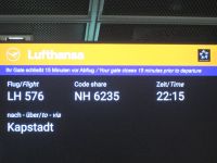 abflugbereit in Frankfurt