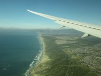 im Landeanflug auf Kapstadt