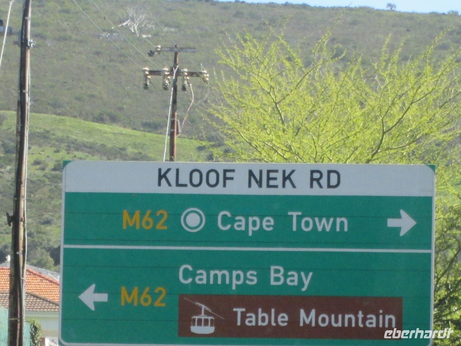 auf dem Weg zum Tafelberg