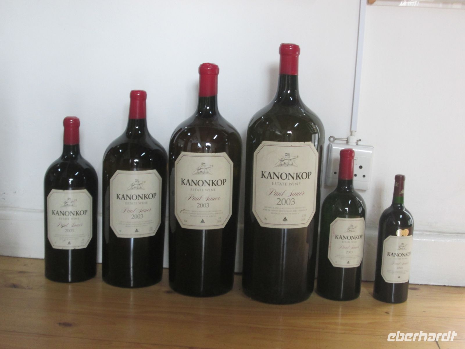 Werbung im Tourismusbüro von Stellenbosch