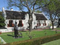 Franschhoek Gästehaus mit Mandela-Statue