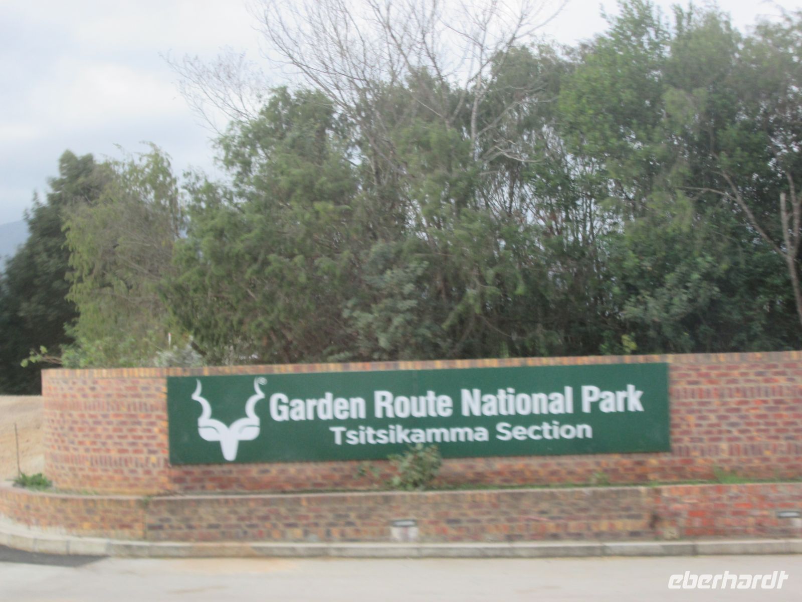 Einfahrt in den Nationalpark