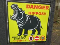 Warnschilder in St. Lucia