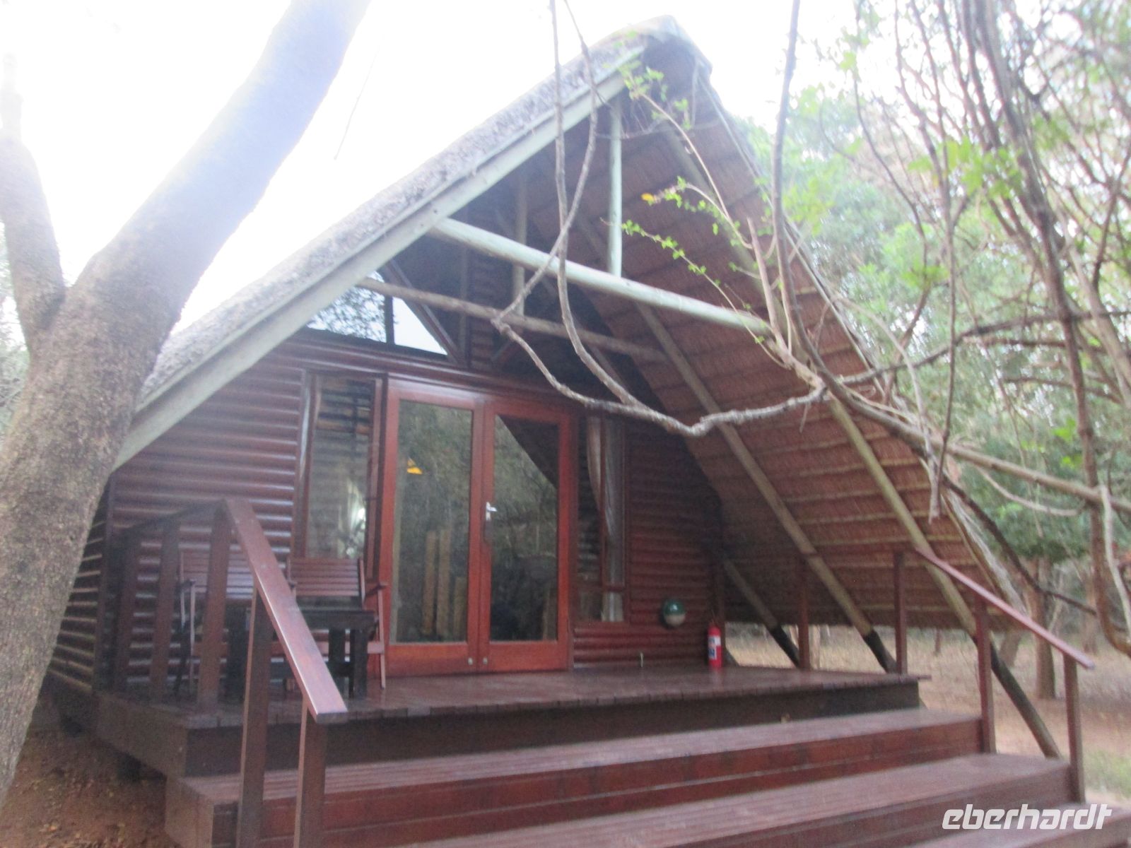 Häuser in der Hluhluwe River Lodge