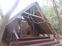 Häuser in der Hluhluwe River Lodge