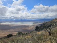 Ngorongorokrater, Ausblick auf Krater